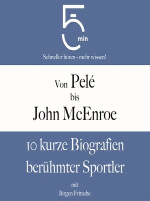 cover image of Von Pelé bis John McEnroe